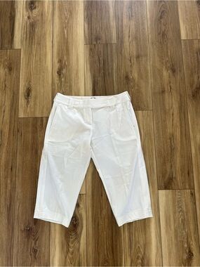 Oakley womens white golf capris size 8